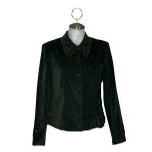 Karin Stevens Forest Green Jacket